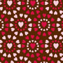 Transfers: Heart Circles- Red & Pink