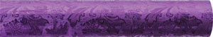Poly Embossed Foil Wrap - Purple - 20