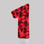 Laser Number Candles- Red- #1