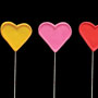 Hearts On Wire - Medium Hot Colors