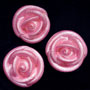 Medium Icing Roses - Pink Gloss