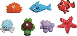 Sea Critters Royal Icing Assortment
