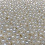 White Pearl 4mm Sugar Beads - 4 oz.