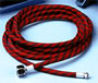 Braided Hose - 8 Ft w/Coupling