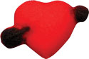 Valentine Heart w/Arrow Pop-Ons