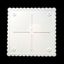 Square Scalloped Plate