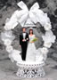 Bride W/Satin Dress Topper