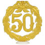 50th Anniv Gold Wreath W/ Base
