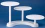 3 Tier Cake Stand - White Pl.