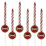 Cakedeco Candle Sets - Football