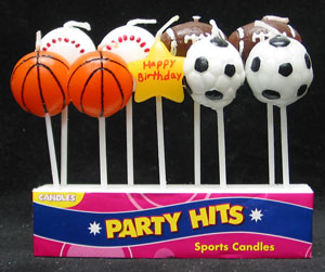 Sports Fan Candle Sets