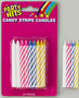 Striped Candles-Multi-Blister Card
