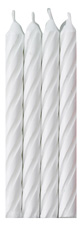 Striped Candles-White-Blister Card - Master Case
