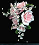 Garden Rose Spray - Jumbo - Pink