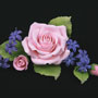 Chantilly Rose Spray - Pink
