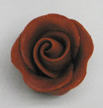 RR Roses - Rosebud - Chocolate Brown