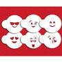 Stencil: Emojis Cookie Set