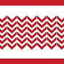 Stencil: Chevron Cake Side