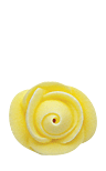 Mini Icing Roses - Yellow