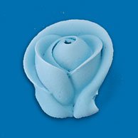 Side Rose - Pastel Blue - Medium