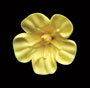 Hibiscus Icing Flower - Yellow