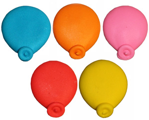 Balloons - Royal Asst - Small - Hot Colors!