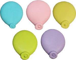 Balloons - Royal Asst - Small - Pastel Colors