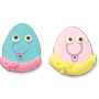Easter Egg Cookie Face - Asst