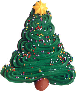 Christmas Tree Icing - Large