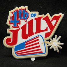 4th Of July Firecracker Plaque