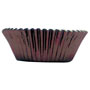 Bake Cups- Brown Foil-Cupcake Size