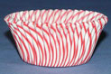 Bake Cups- Red Stripe - Small