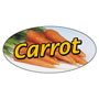 Flavor Label Roll - Carrot (1m)