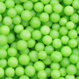 Green 4mm Sugar Beads - 4 oz.