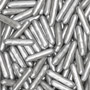 Metallic Silver Sprinkle Rods - 1 Lb.