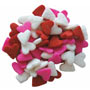 Heart-Quins - Red/Pink/White - 1 Lb.