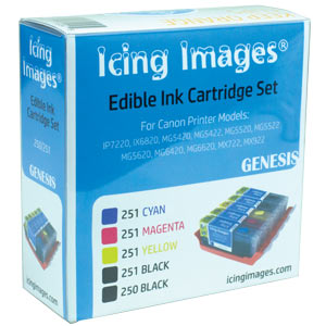 Thick Black Genesis Edible Ink Cartridge