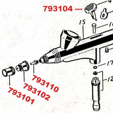 Round Needle Cap (Tip)