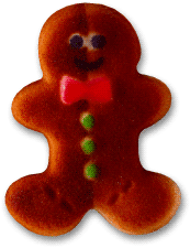 Gingerbread Man Molded Sugar
