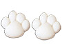 Paw Prints Sugar - White